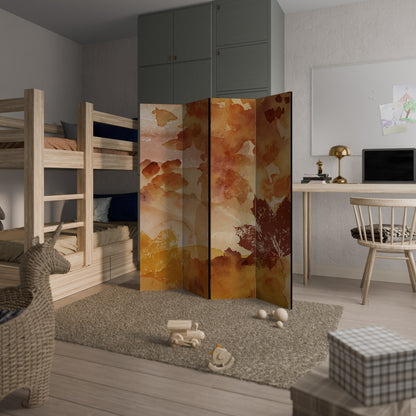 TRACES OF AUTUMN 4-Panel Room Divider