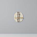 FOLIAGE TALES Prateleira Oval Decorativa em Efeito Carvalho