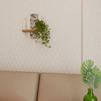 FOLIAGE TALES Prateleira Redonda Decorativa em Efeito Carvalho