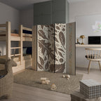 FOLIAGE TALES 5-Panel Room Divider