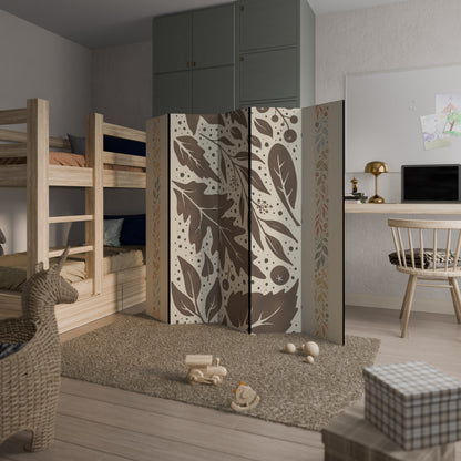 FOLIAGE TALES 5-Panel Room Divider