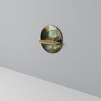 SUNLIT STILLNESS Prateleira Oval Decorativa em Efeito Carvalho