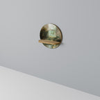 SUNLIT STILLNESS Prateleira Redonda Decorativa em Efeito Carvalho