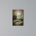 SUNLIT STILLNESS Quadro em tela vertical