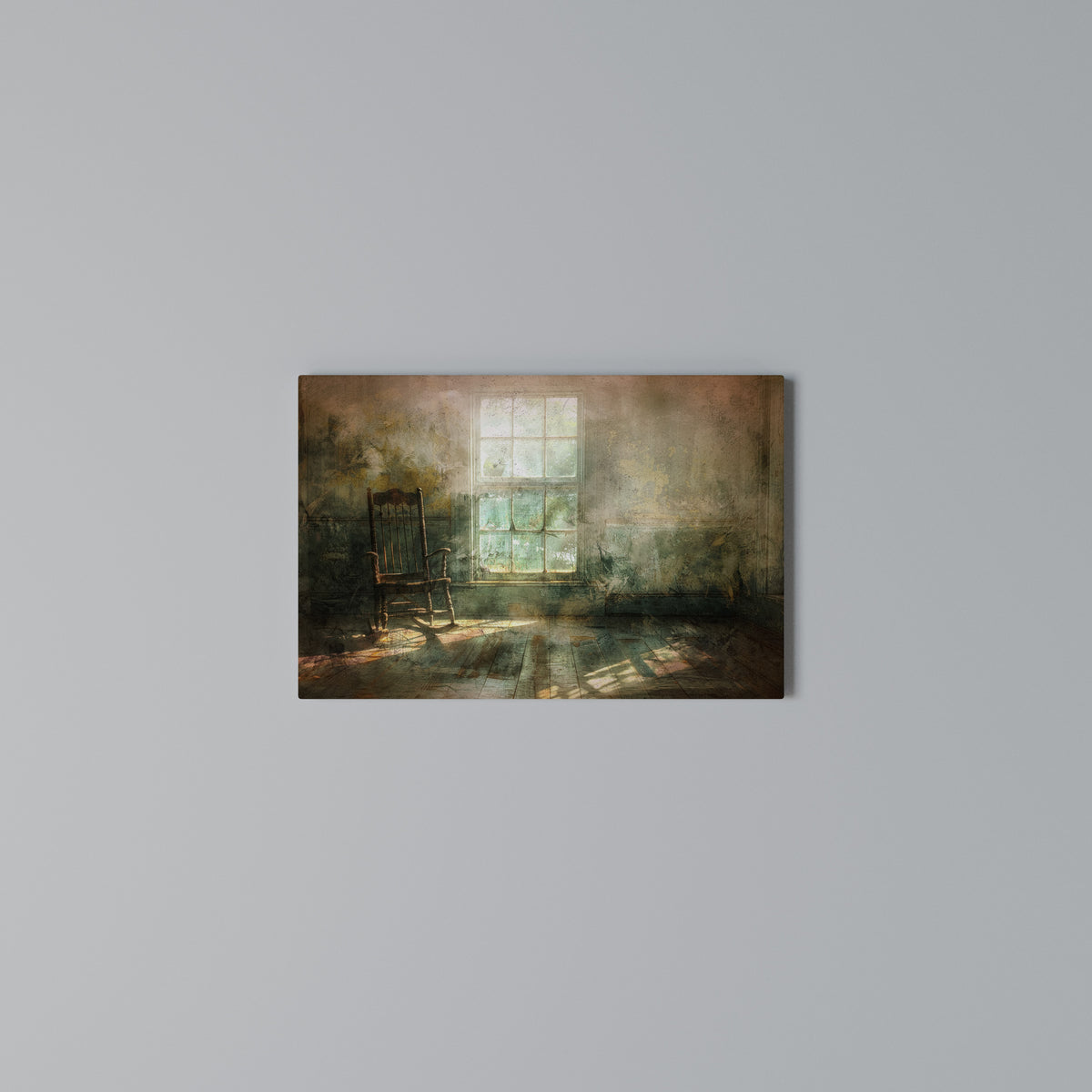 SUNLIT STILLNESS Horizontal Canvas Print