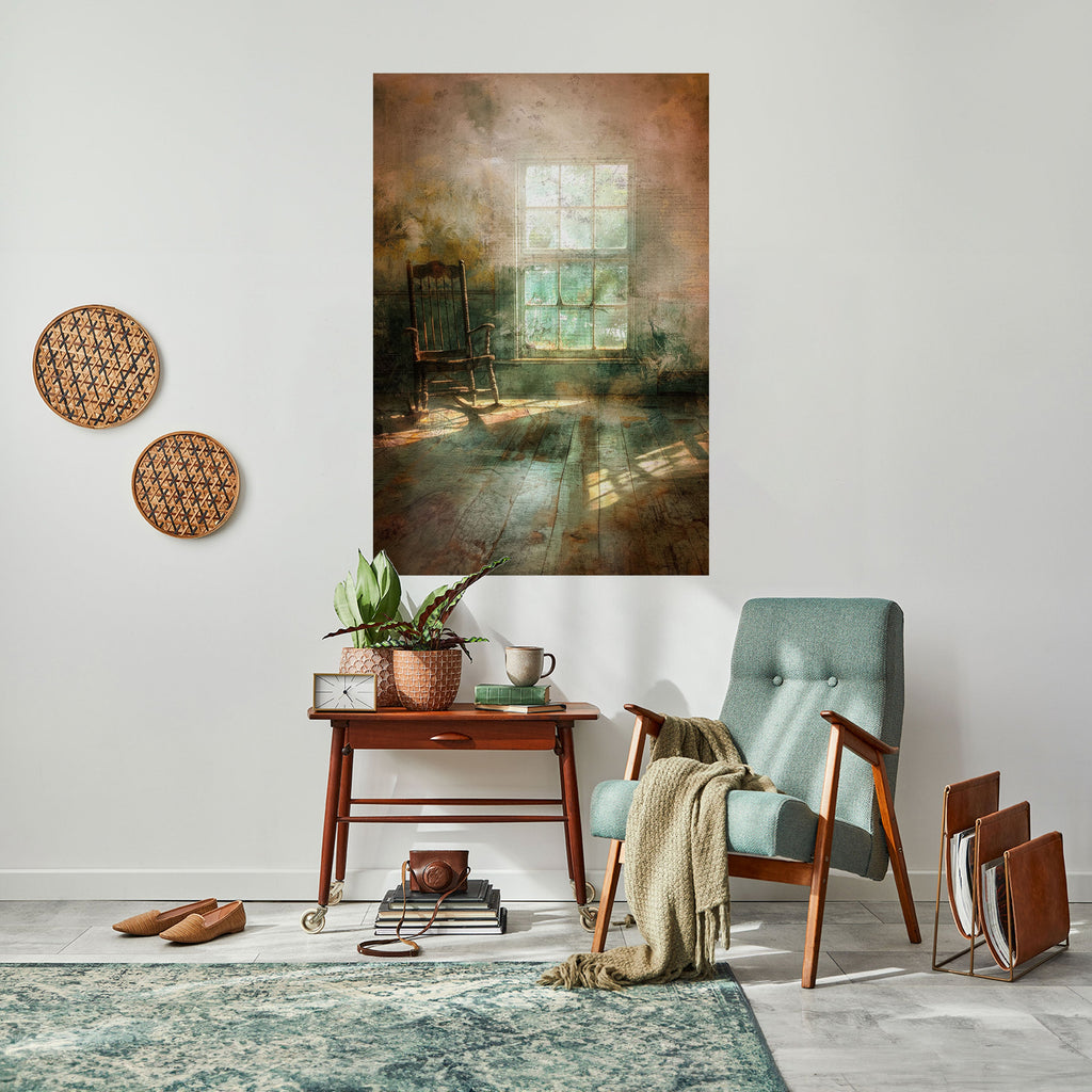 SUNLIT STILLNESS Poster Vertical Autocolante