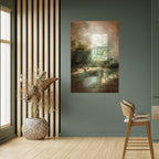 SUNLIT STILLNESS Poster Vertical Autocolante