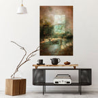 SUNLIT STILLNESS Poster Vertical Autocolante