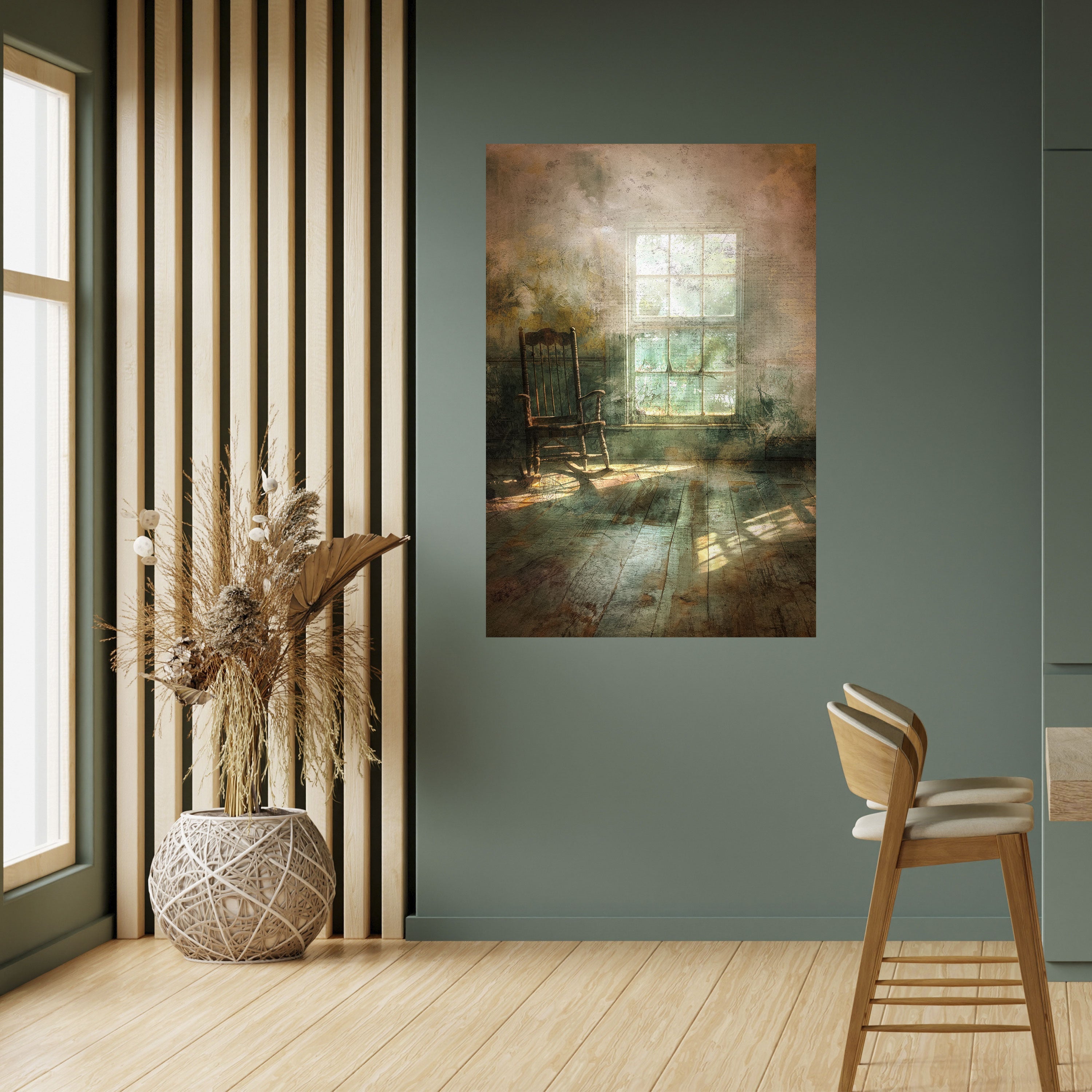 SUNLIT STILLNESS Poster Vertical Autocolante