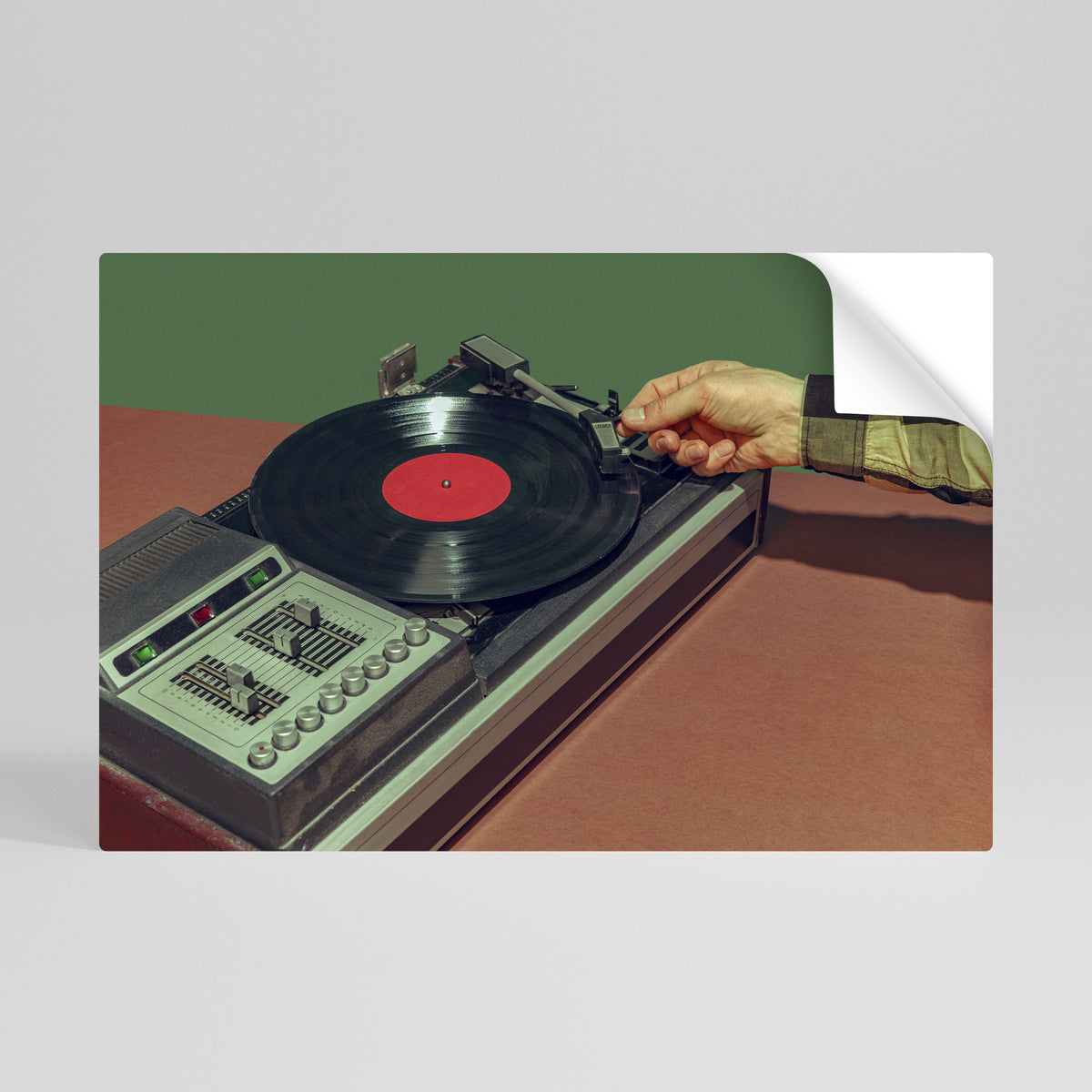 UNIQUE SOUNDS Póster Autocolante Horizontal