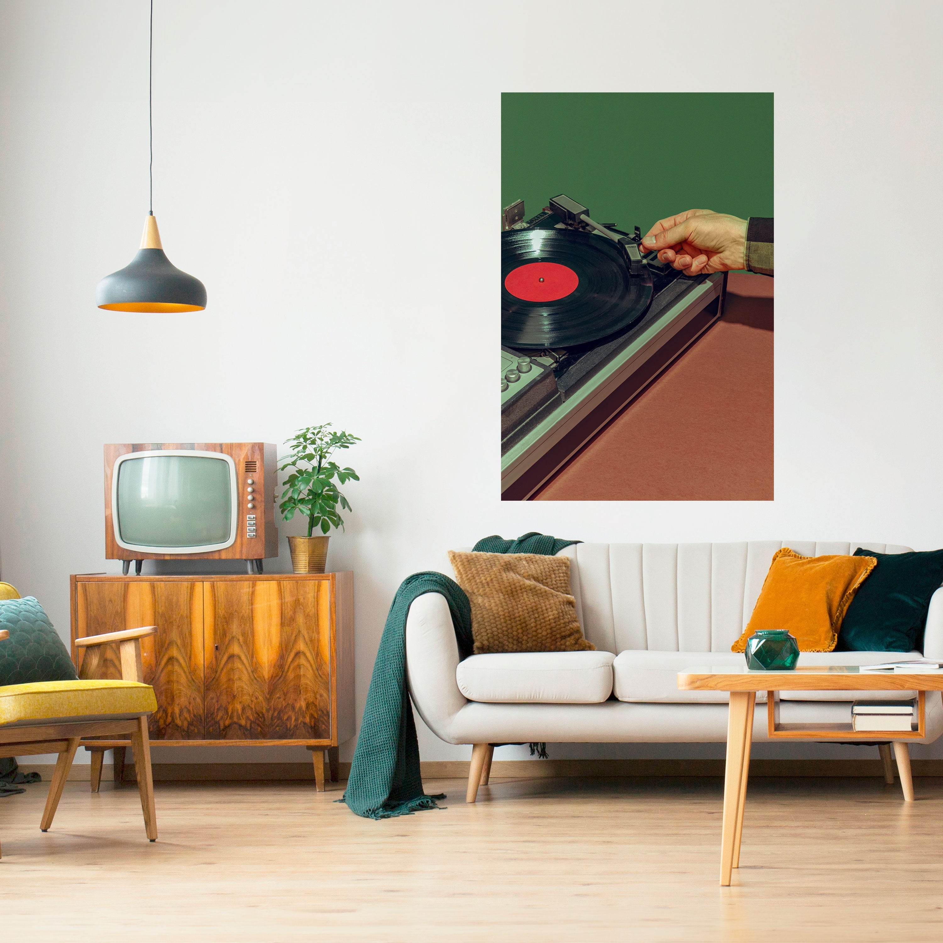 UNIQUE SOUNDS Poster Vertical Autocolante