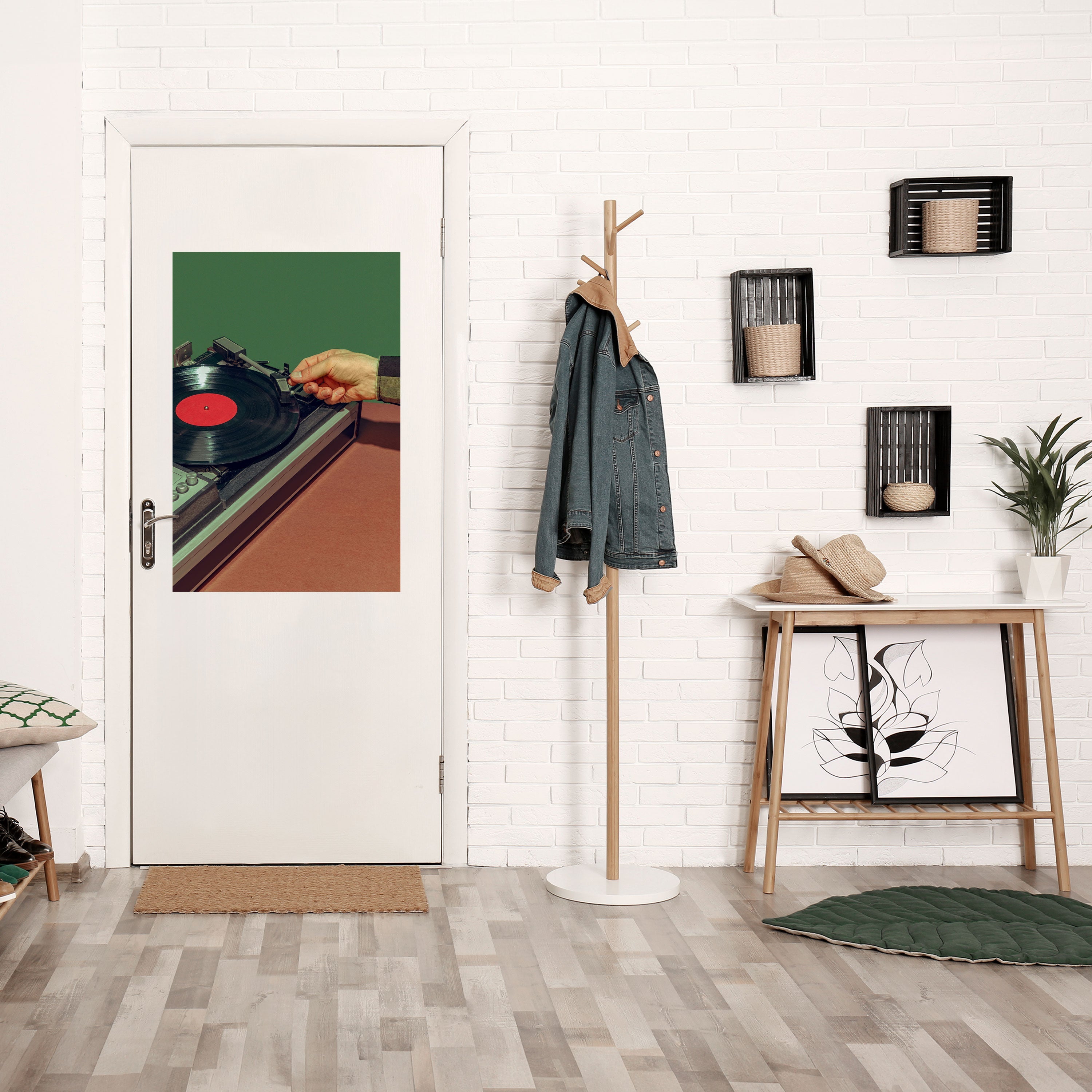 UNIQUE SOUNDS Poster Vertical Autocolante