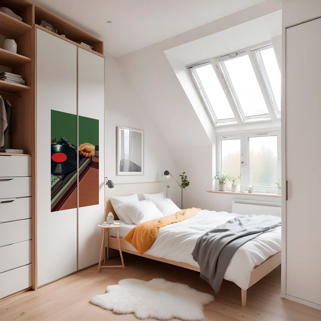 UNIQUE SOUNDS Poster Vertical Autocolante