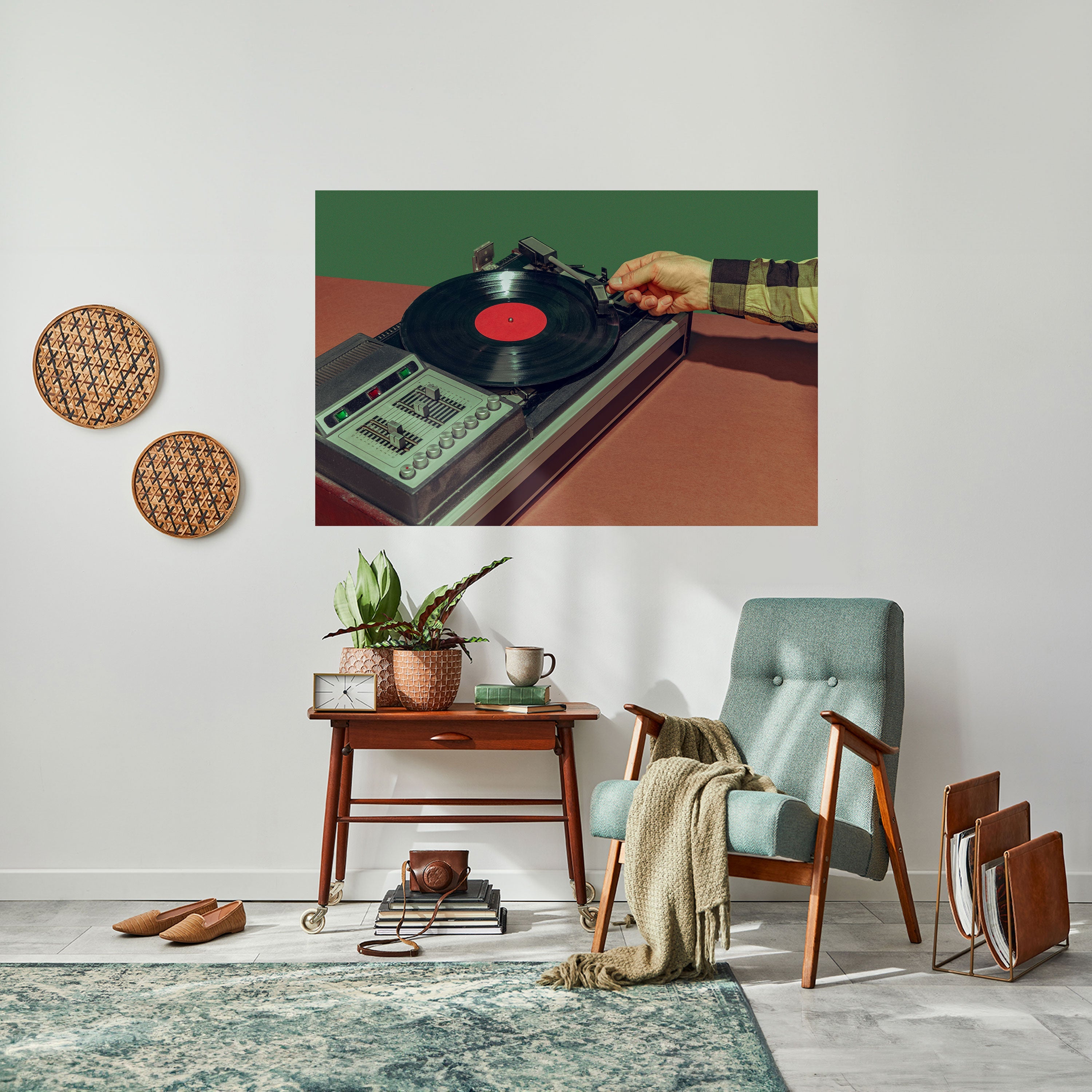 UNIQUE SOUNDS Peel and Stick Horizontal Poster