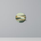 MORNING BY THE LAKE Prateleira Redonda Decorativa em Efeito Carvalho