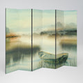 MORNING BY THE LAKE Biombo Decorativo de 6 Painéis