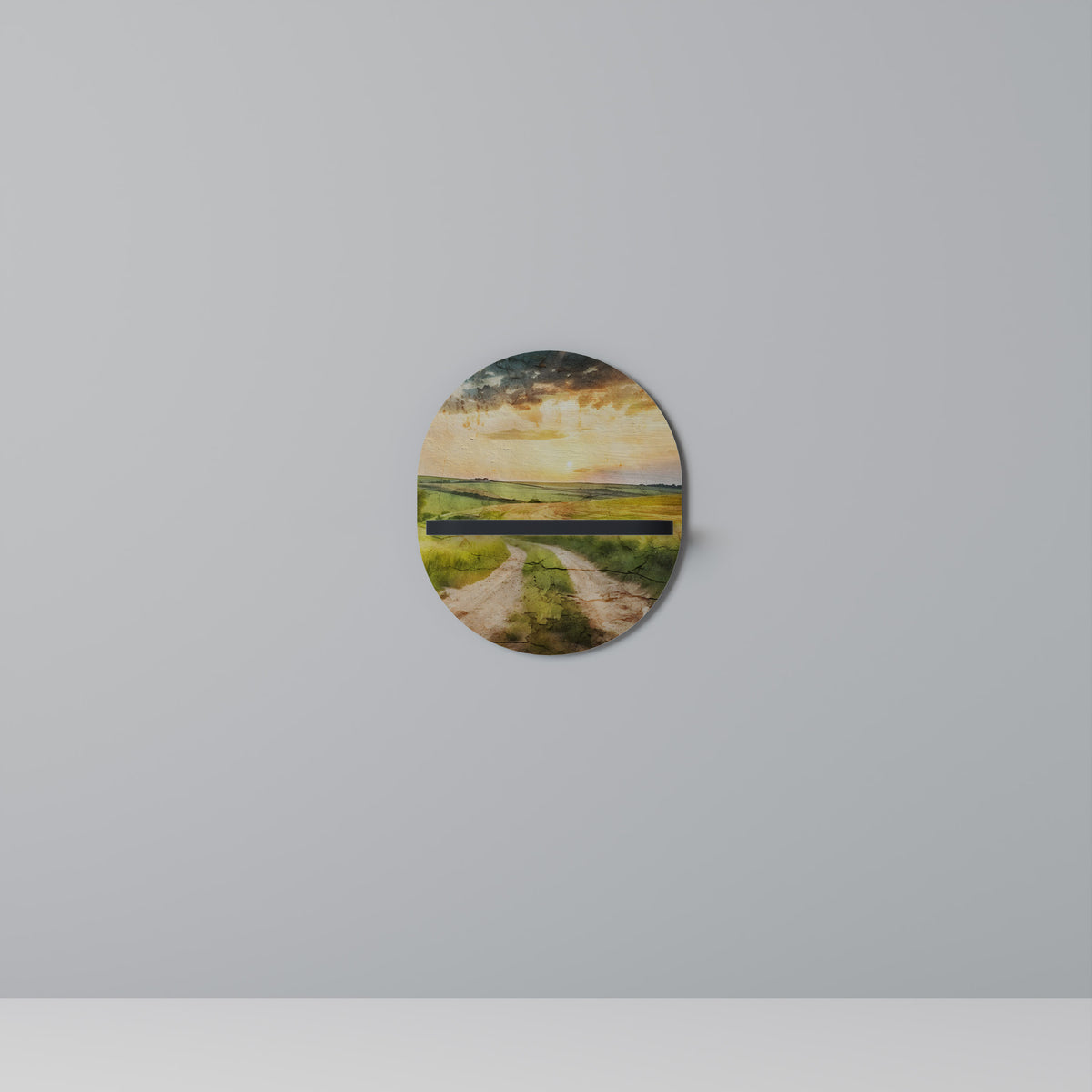 SUNSET PATH Art Shelf