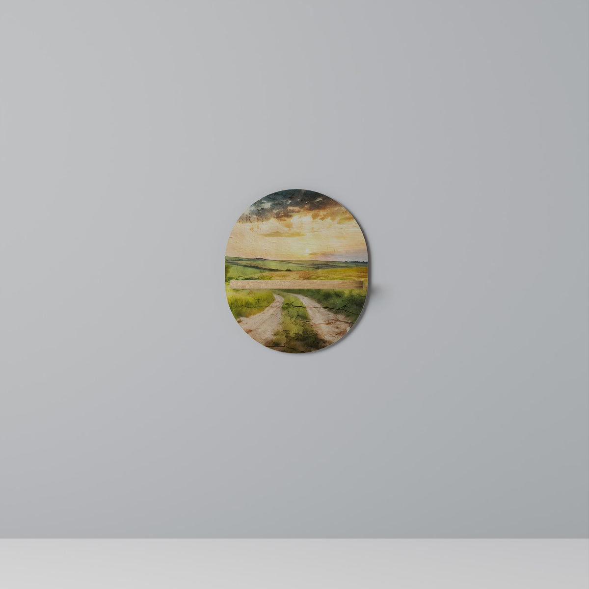 SUNSET PATH Art Shelf