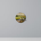 SUNSET PATH Prateleira Redonda Decorativa em Acabamento Preto