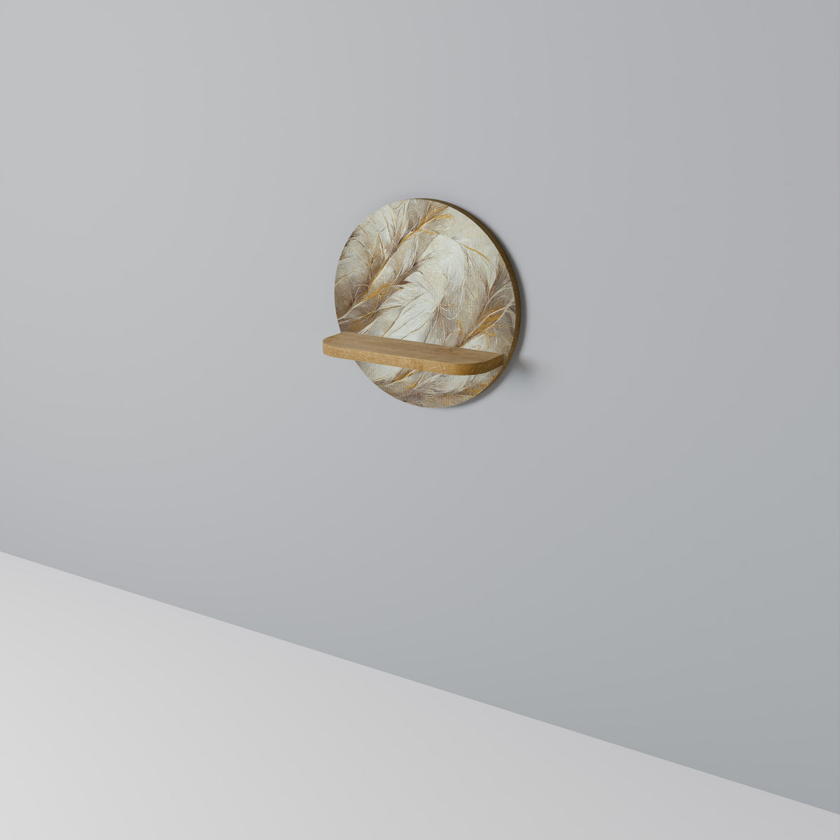 SOFT PLUMAGE Art Shelf