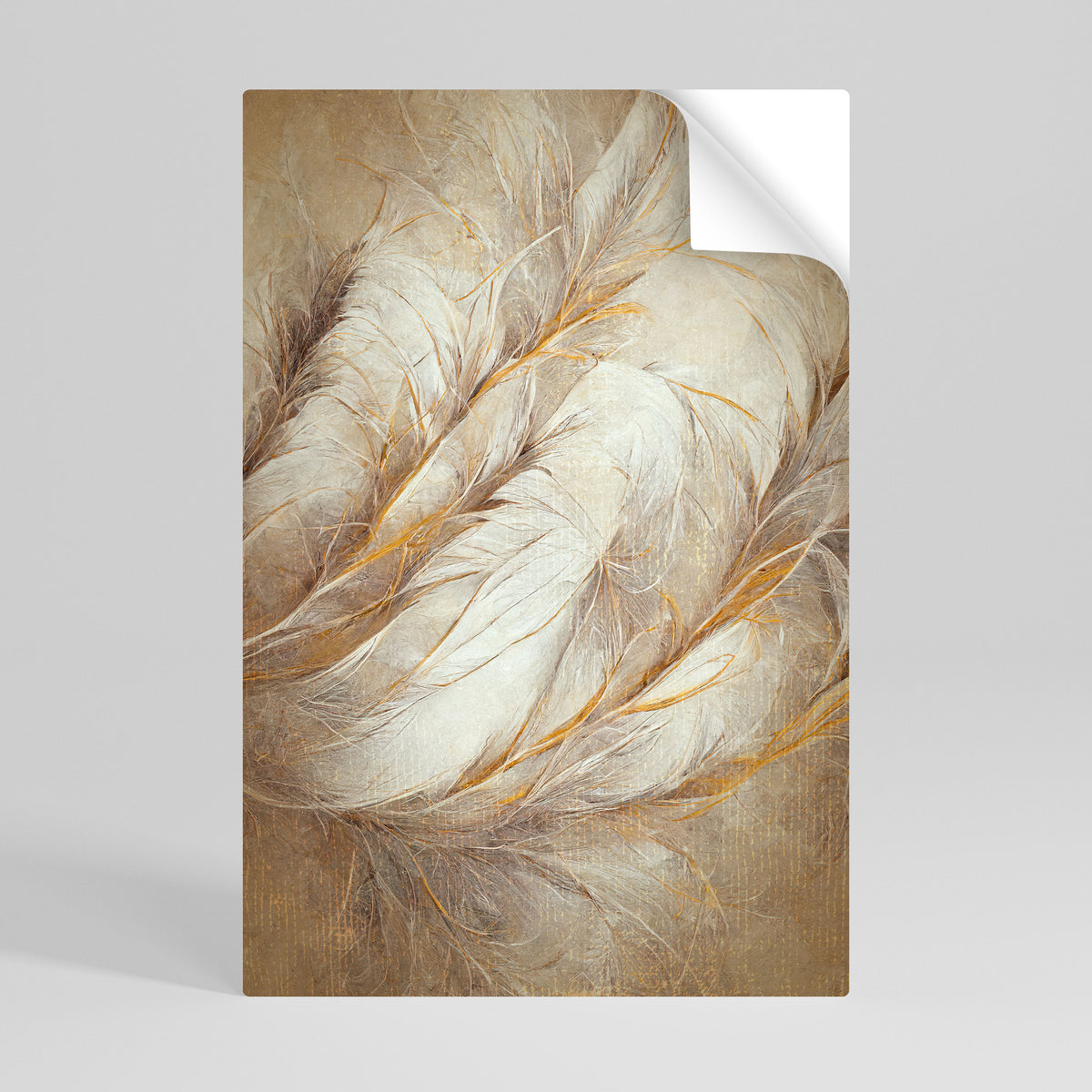 SOFT PLUMAGE Póster Autocolante Vertical