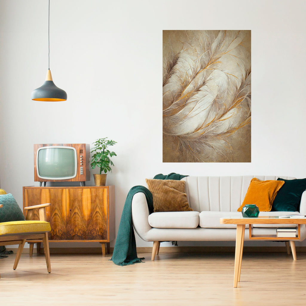 SOFT PLUMAGE Poster Vertical Autocolante