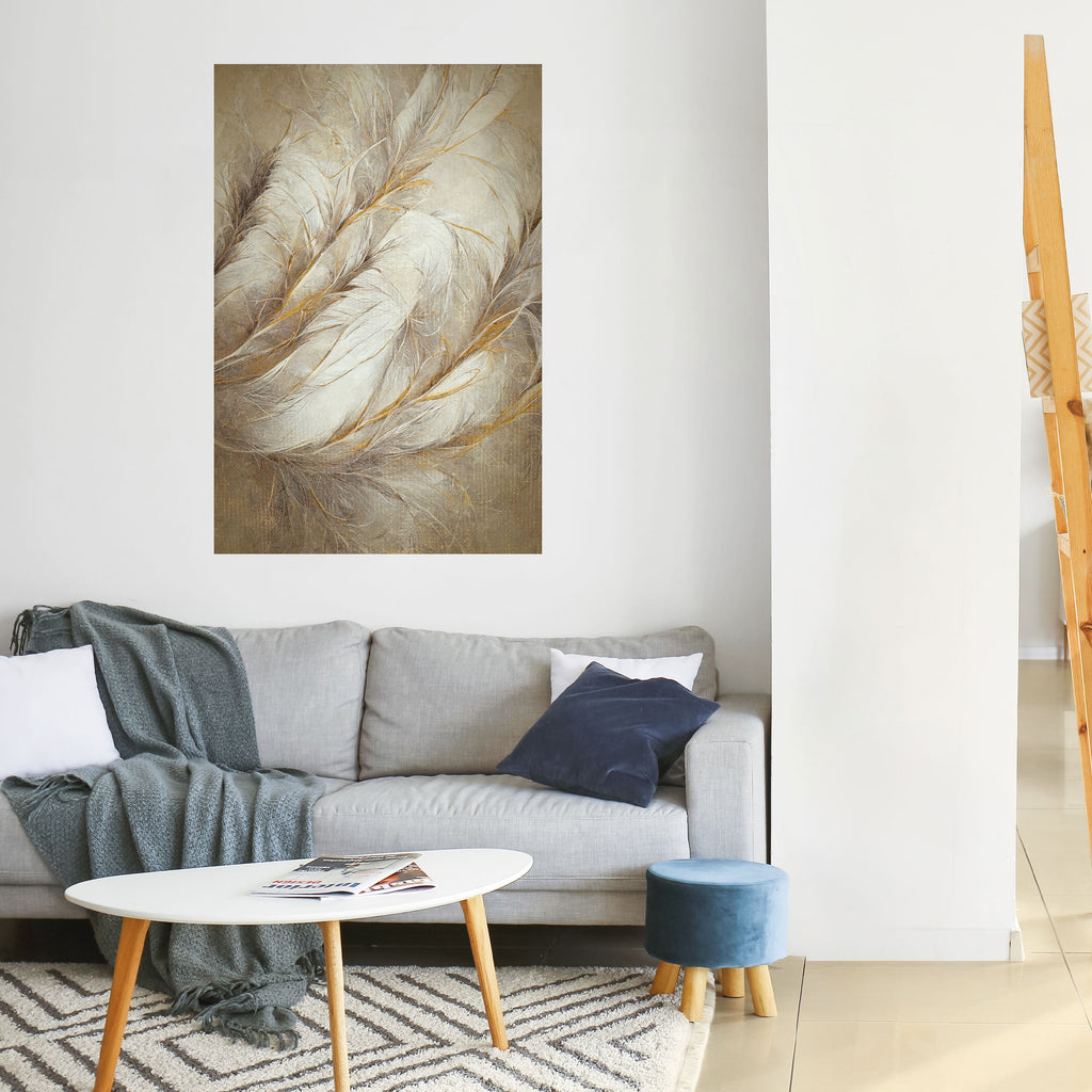 SOFT PLUMAGE Poster Vertical Autocolante
