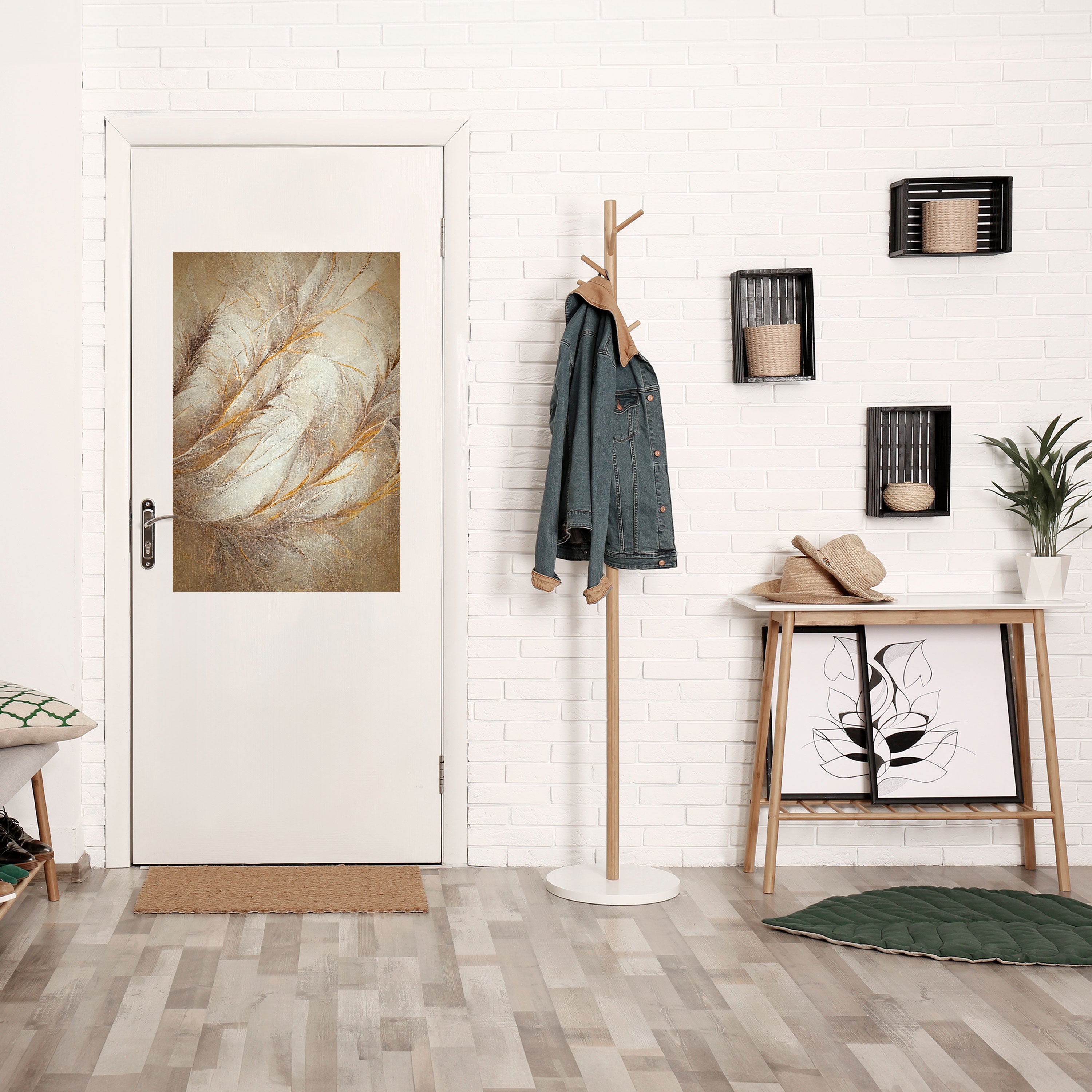 SOFT PLUMAGE Poster Vertical Autocolante