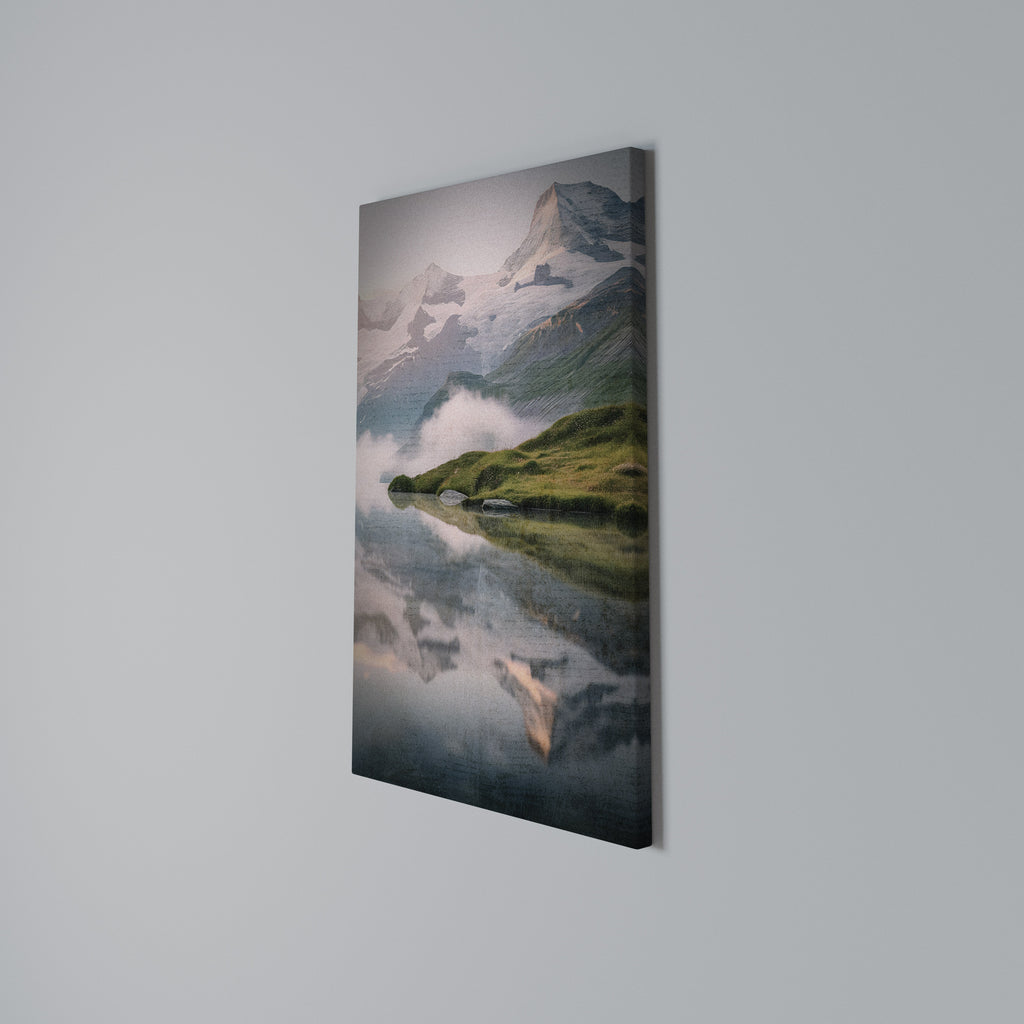 FOGGY HORIZON Quadro em tela vertical