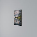 FOGGY HORIZON Quadro em tela vertical