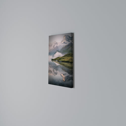 FOGGY HORIZON Quadro em tela vertical