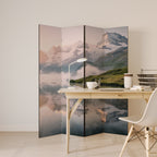 FOGGY HORIZON Biombo Decorativo de 4 Painéis