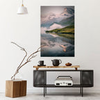 FOGGY HORIZON Peel and Stick Vertical Poster