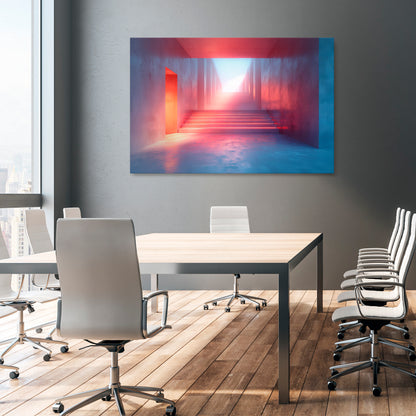 BRIGHT DIRECTION Horizontal Canvas Print