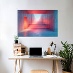 BRIGHT DIRECTION Peel and Stick Horizontal Poster