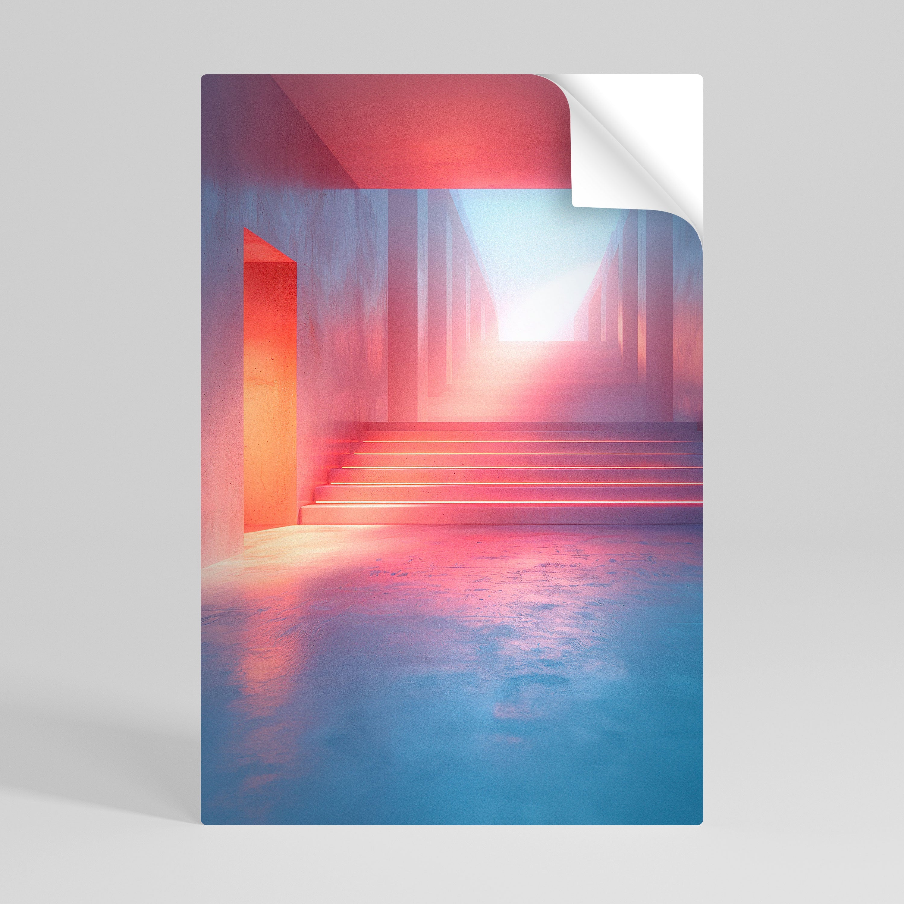 BRIGHT DIRECTION Poster Vertical Autocolante