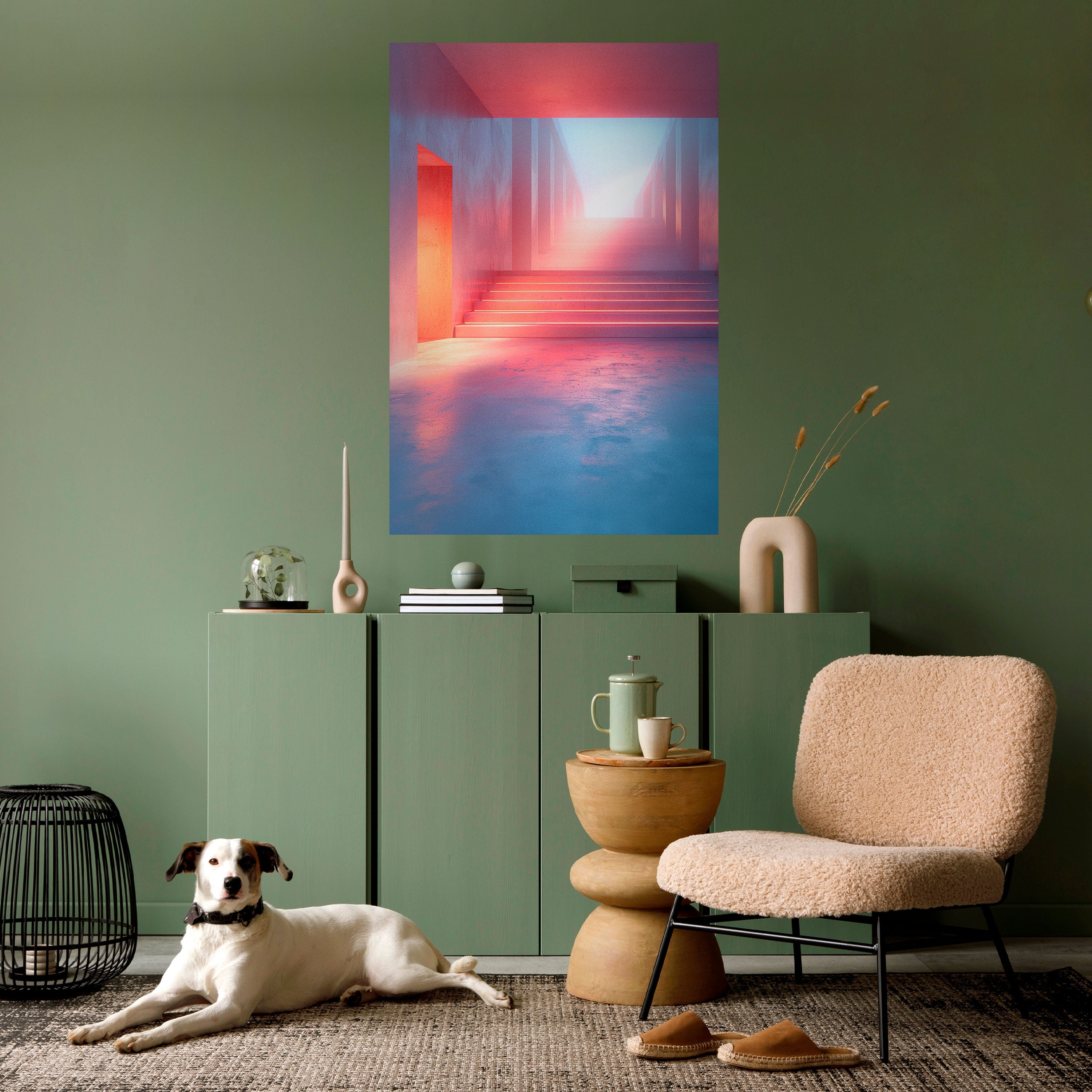 BRIGHT DIRECTION Poster Vertical Autocolante