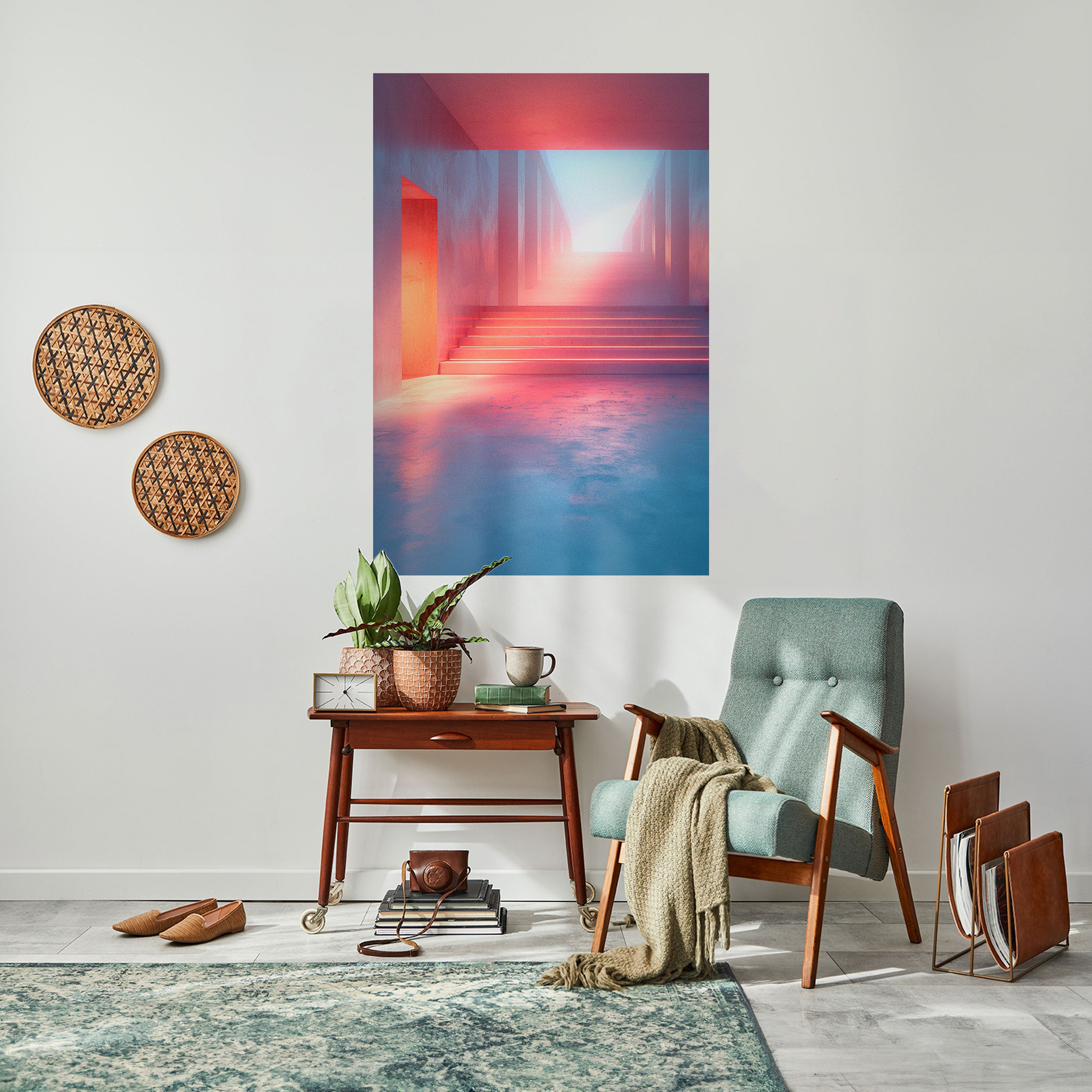 BRIGHT DIRECTION Poster Vertical Autocolante