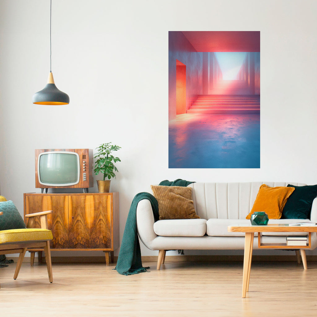 BRIGHT DIRECTION Poster Vertical Autocolante