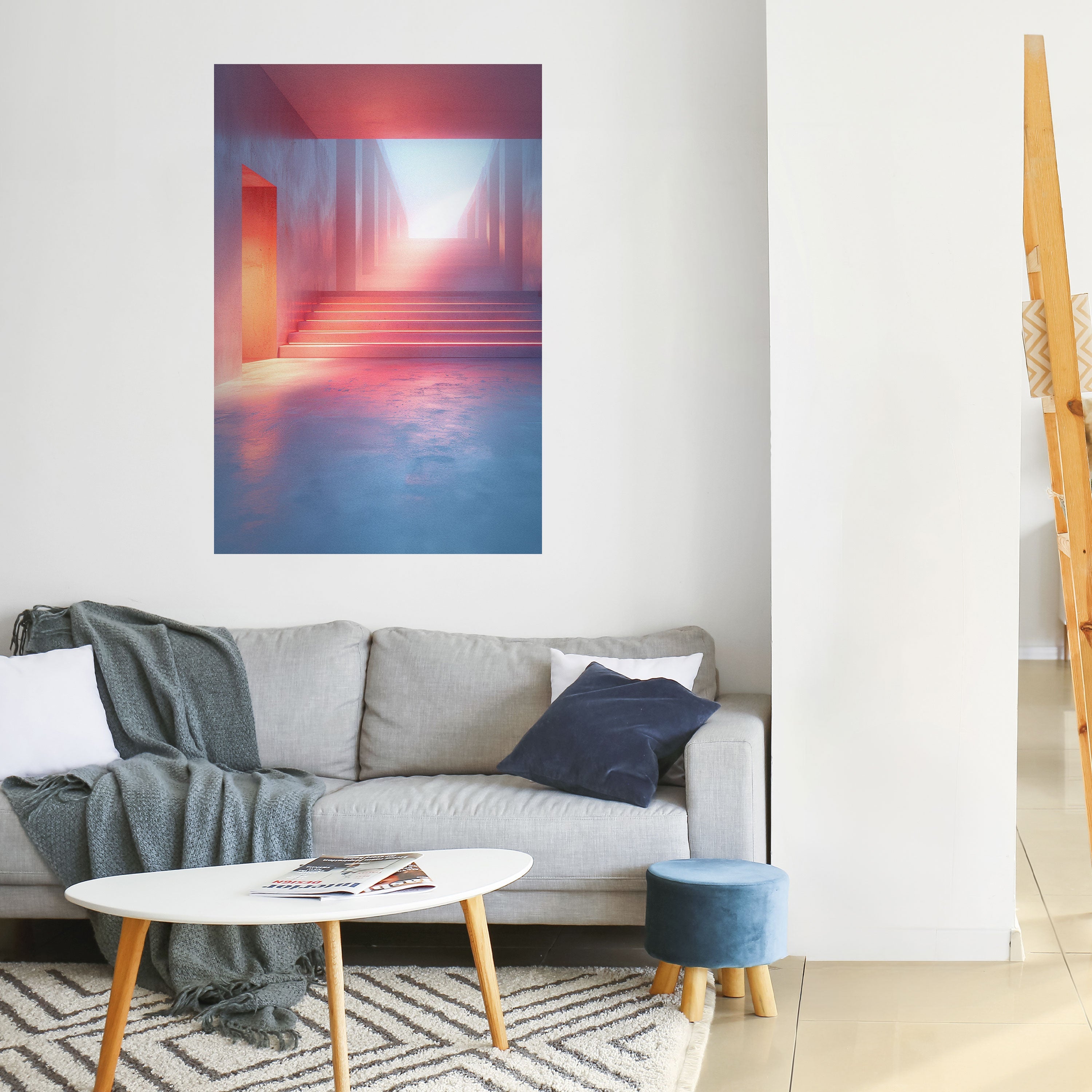 BRIGHT DIRECTION Poster Vertical Autocolante