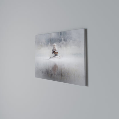 SILENT CABIN Horizontal Canvas Print