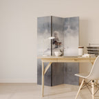 SILENT CABIN Biombo Decorativo de 3 Painéis