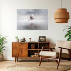 SILENT CABIN Peel and Stick Horizontal Poster