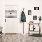 SILENT CABIN Peel and Stick Horizontal Poster