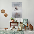 SILENT CABIN Peel and Stick Vertical Poster