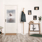 SILENT CABIN Peel and Stick Vertical Poster