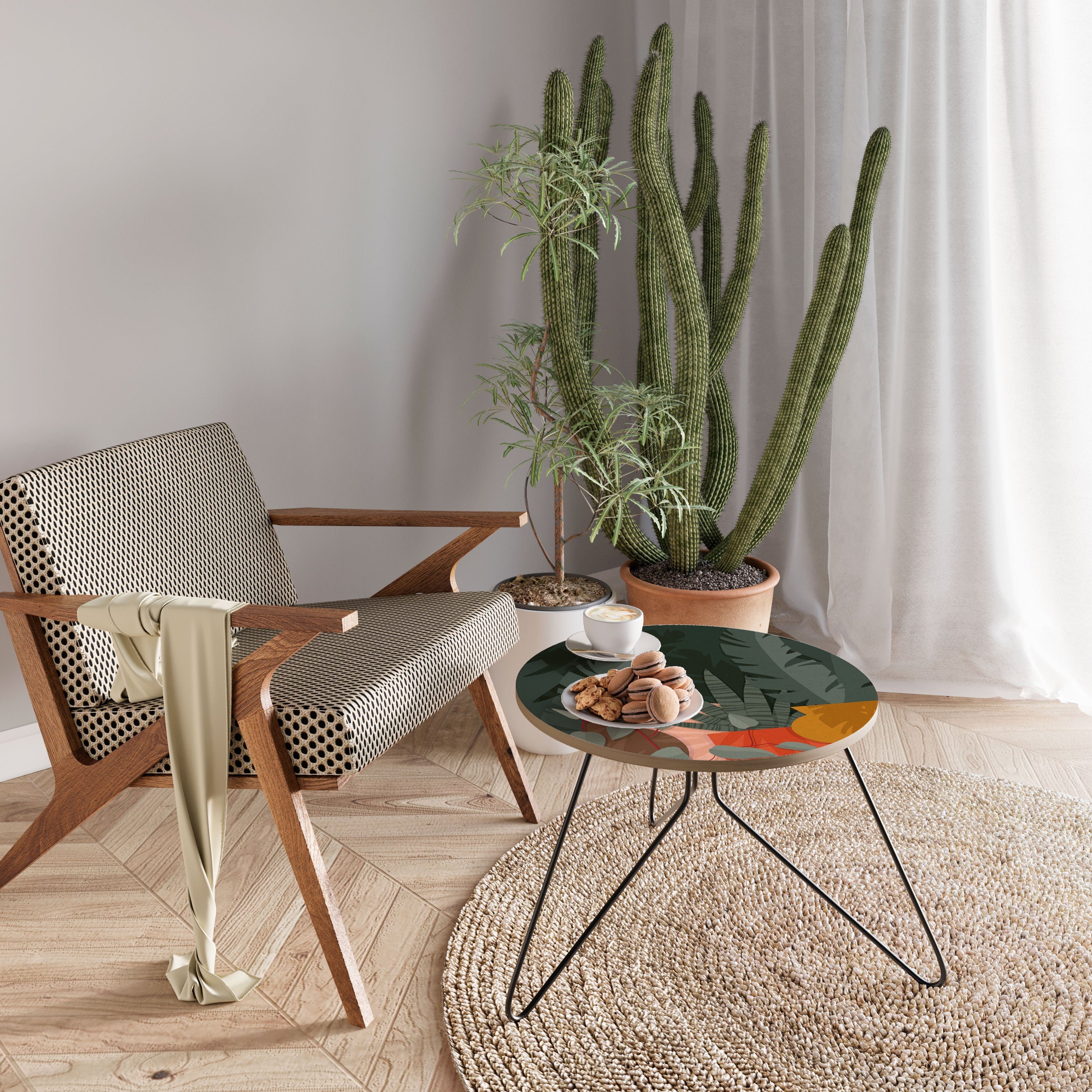 TROPICAL COMPOSITION Mesa de Centro 60