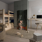 TROPICAL COMPOSITION Biombo Decorativo de 3 Painéis