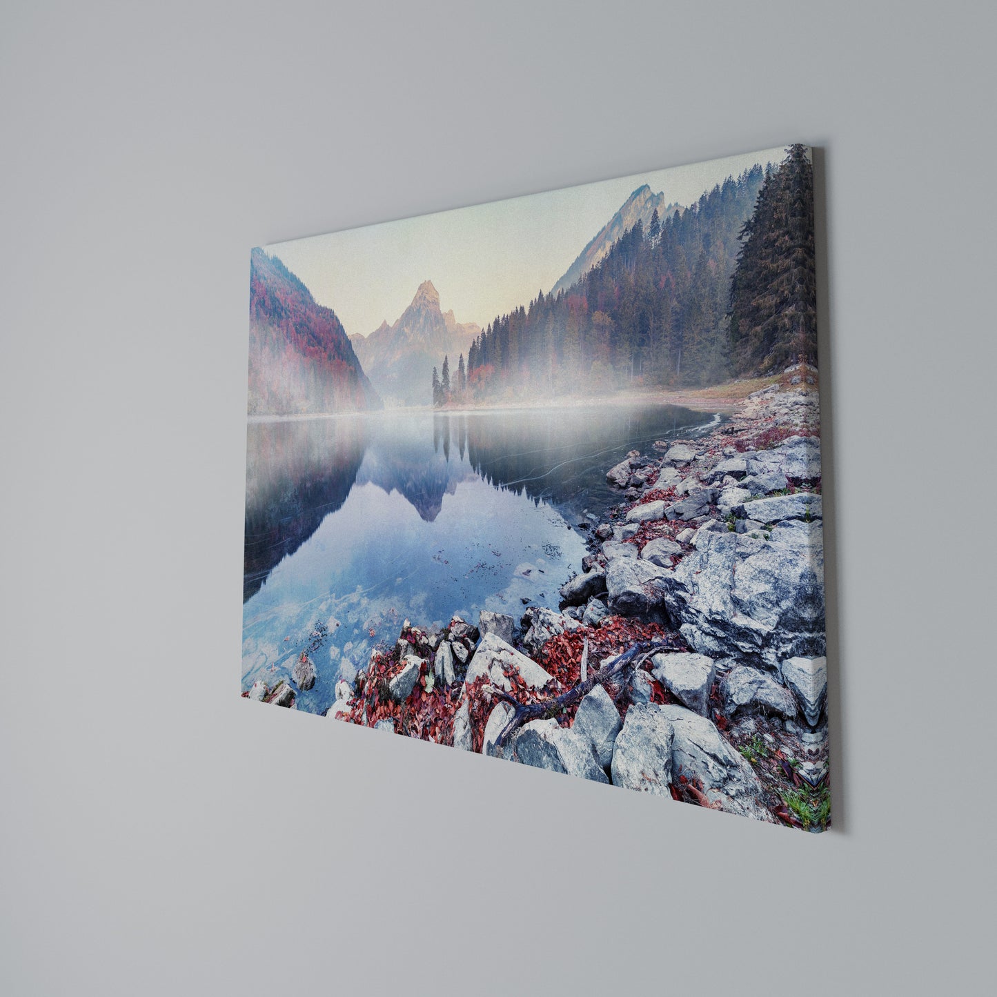 TRANQUIL WATERSCAPE Horizontal Canvas Print