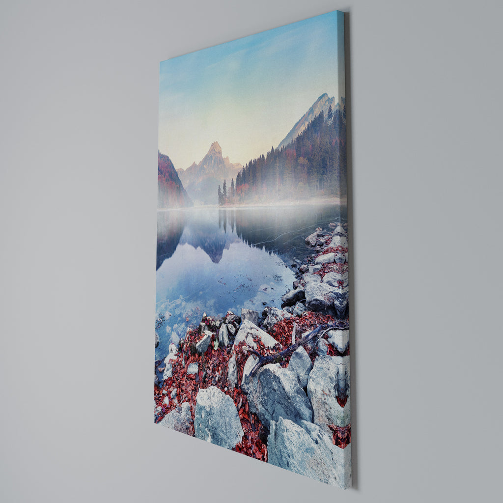 TRANQUIL WATERSCAPE Quadro em tela vertical